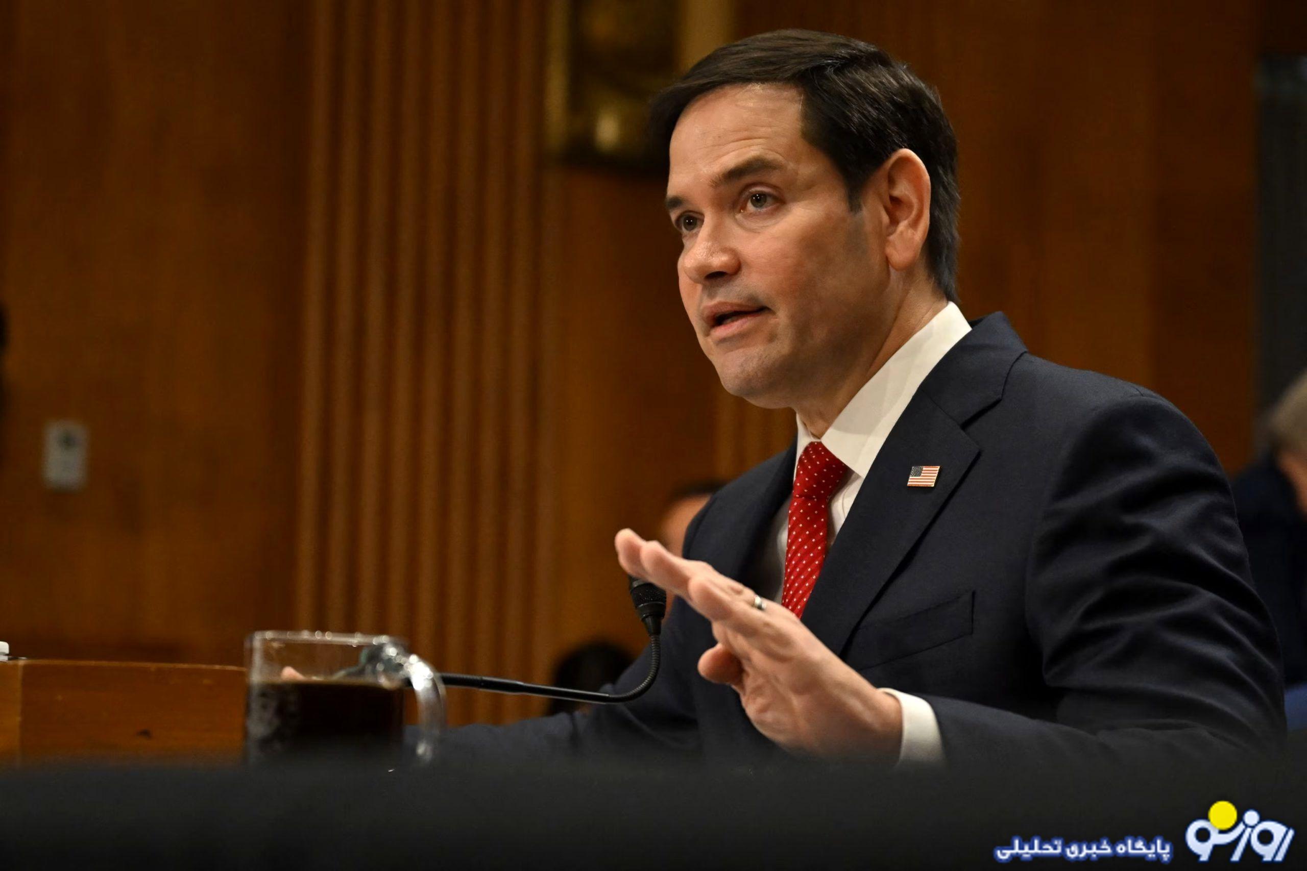 روبیو: بین ۴۰ هزار نیروی آمریکایی در سراسر منطقه در برد مجموعهای متشکل از هزاران پهپاد انتحاری ایرانی و موشکهای ایران قرار دارند روبیو: بین ۴۰ هزار نیروی آمریکایی در سراسر منطقه در برد مجموعهای متشکل از هزاران پهپاد انتحاری ایرانی و موشکهای ایران قرار دارند